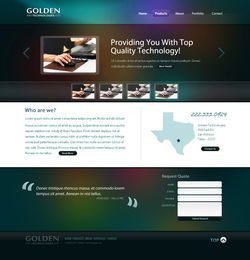 美國Dajos網頁設計作品欣賞 簡潔與創意的完美融合