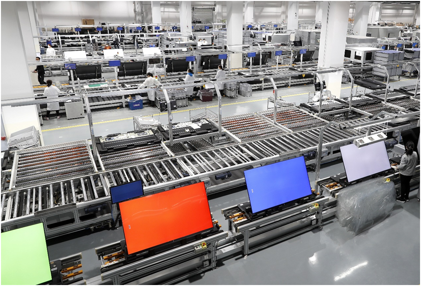 智慧賦能，標桿引領 長虹智慧顯示工廠入選“2022年度智能制造示范工廠”